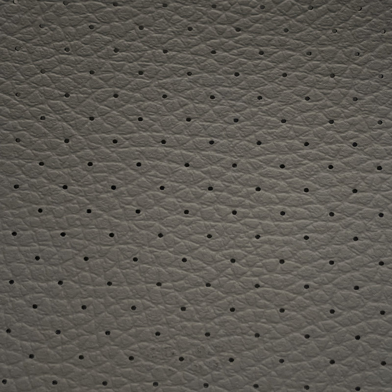 Piel Sintética Perforada para Coches Gris 