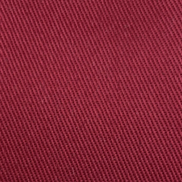 Tela Sarga 100% Algodón 300g Burdeos 
