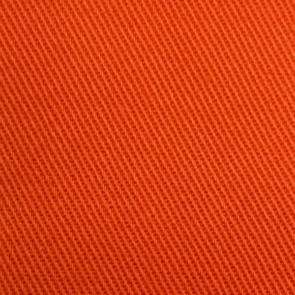 Tela Sarga 100% Algodón 300g Naranja