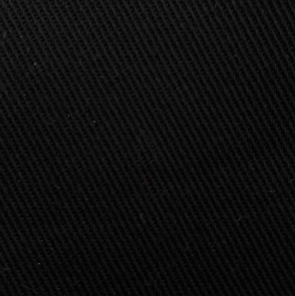 Tela Sarga 100% Algodón 300g Negro