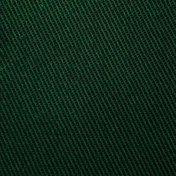 Tela Sarga 100% Algodón 300g Verde Oscuro