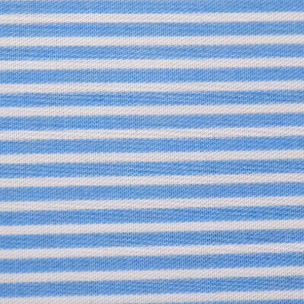    tecido_sarja_riscas_brancas_poliester_algodao_para_fardas_fardamento_alta_qualidade_e_conforto_azul_bebe_Texland
