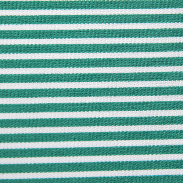    tecido_sarja_riscas_brancas_poliester_algodao_para_fardas_fardamento_alta_qualidade_e_conforto_verde_Texland
