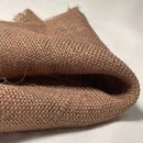 Tela Arpillera o Yute Natural Marrón 1.14m Ancho